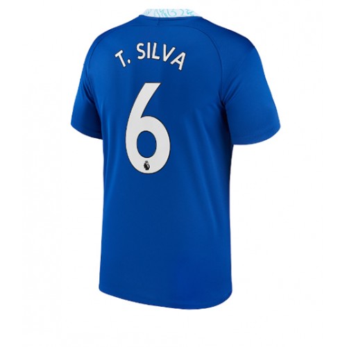 Fotbalové Dres Chelsea Thiago Silva #6 Domácí 2022-23 Krátký Rukáv